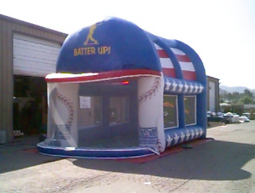 Sports Related Inflatables batting cage